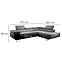 Ecksofa Lotus L rechts Kronos 22+Madryt 1100,4