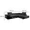 Ecksofa Lotus L rechts Orinoco 100+Madryt 1100,4