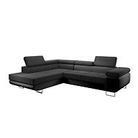 Ecksofa Lotus L links Orinoco 100 + Madryt 1100