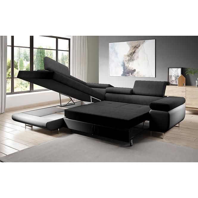 Ecksofa Lotus L links Orinoco 100 + Madryt 1100