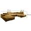 Ecksofa Lotus U recht Kronos 01,4
