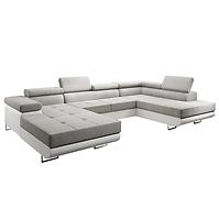 Ecksofa Lotus U recht Orinoco 21+Madryt 120