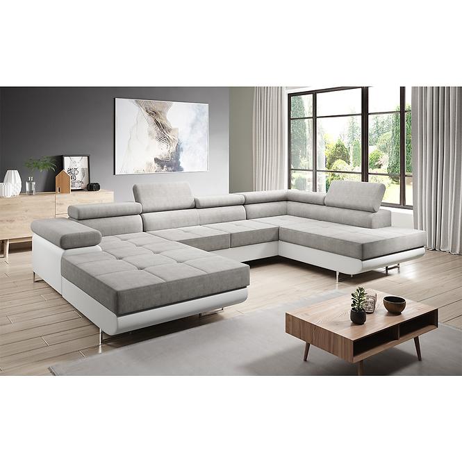 Ecksofa Lotus U recht Orinoco 21+Madryt 120