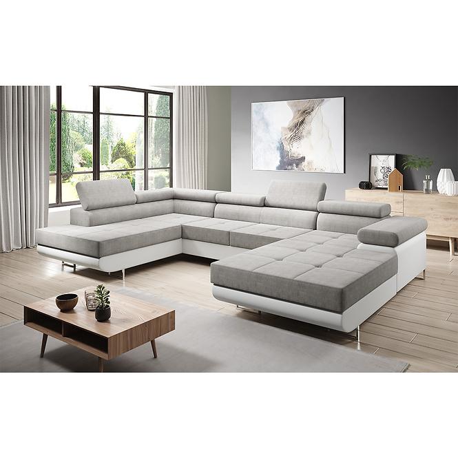 Ecksofa Lotus U link Orinoco 21+Madryt 120