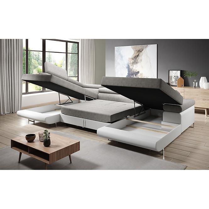 Ecksofa Lotus U link Orinoco 21+Madryt 120