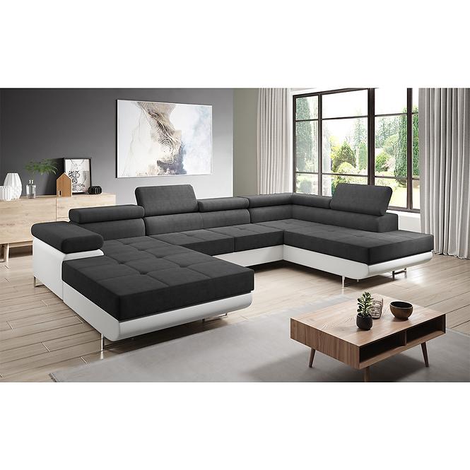 Ecksofa Lotus U recht Orinoco 100+Madryt 120