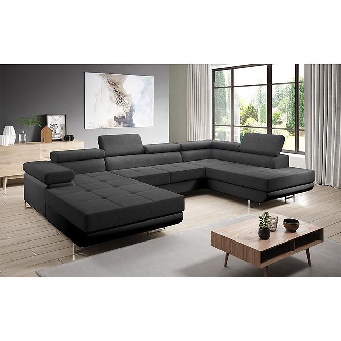 Ecksofa Lotus U recht Orinoco 100+Madryt 1100