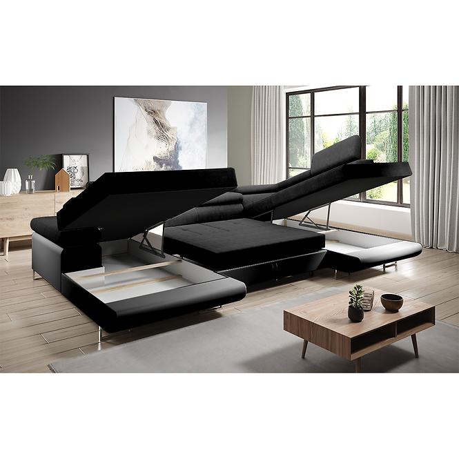 Ecksofa Lotus U link Orinoco 100+Madryt 1100