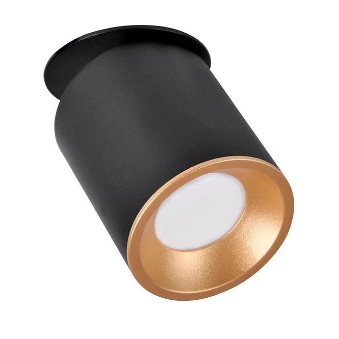 Lampe Haron schwarz und gold  GU10 LW1