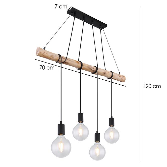 Lampe 15439-4 Wood Lw4
