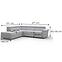 Ecksofa Garry-2 L Faro 22,6