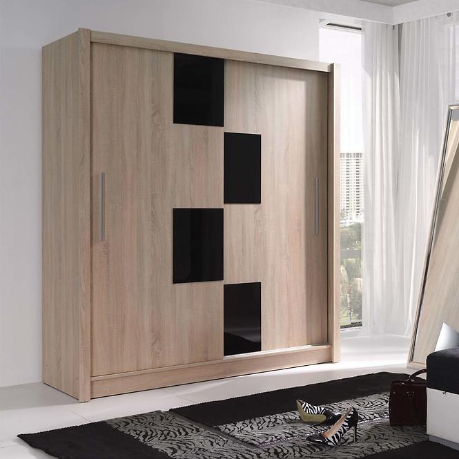 Schrank Roma V 180cm Eiche Sonoma