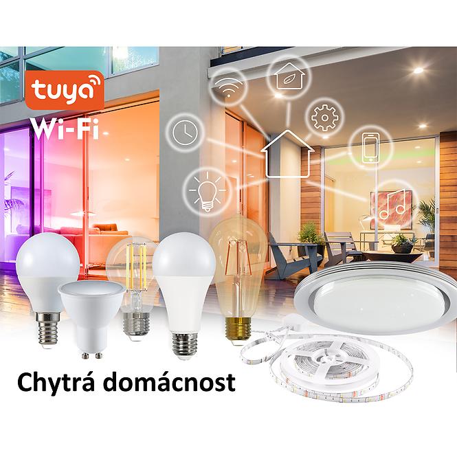 POLUX LED-Lampe ST64 E27 Bernstein 5.5W 1800-2700K WIFI TUYA