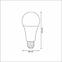 POLUX LED-Lampe A65 E27 11W 2700-6500K + RGB WIFI TUYA,4