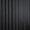 Dekorative Lamellen schwarz Matt 19x29x2,75 m