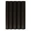 Dekorative Lamellen schwarz Matt 19x29x2,75 m,2