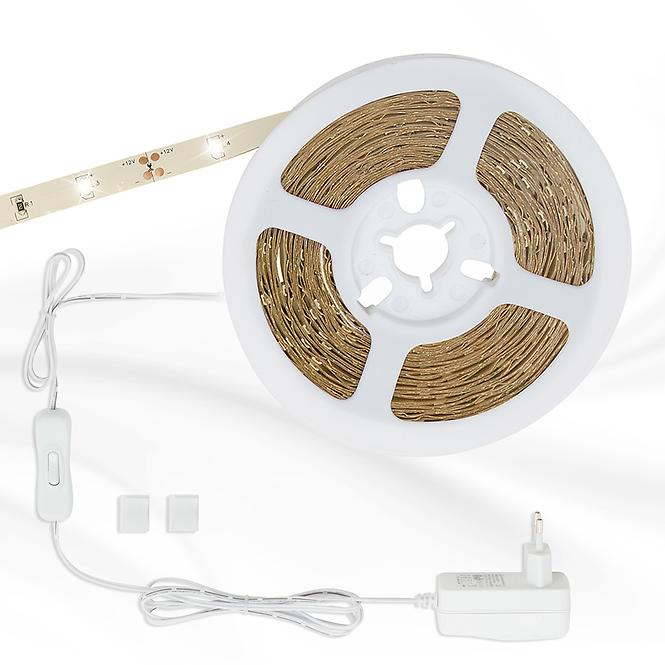 LED-Streifen, weiß, 150x LED, Länge 5m 