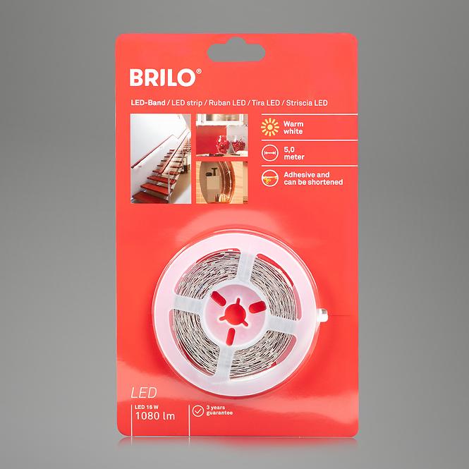 LED-Streifen, weiß, 150x LED, Länge 5m 