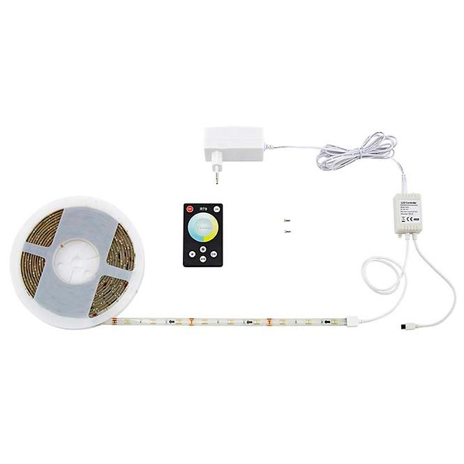 Flexibler CCT-LED-Strip, weiß, 1x LED-Stripe 18W, IP20 