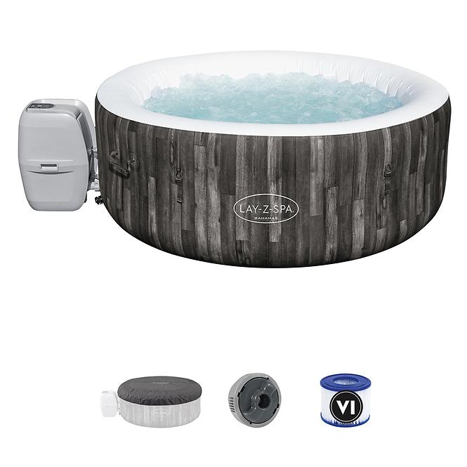 Aufblasbarer Whirlpool Spa Bahamas 1,80mX 0,66m 60005