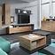 Kommode Bota 27 2d 4s Anthrazit / Ribbec Eiche,3