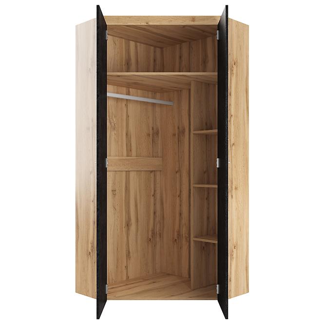 Eckschrank Smart 07 Oak Wotan / Beton