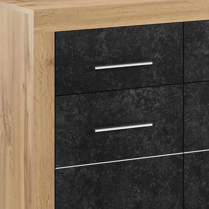 Eckschrank Smart 07 Oak Wotan / Beton