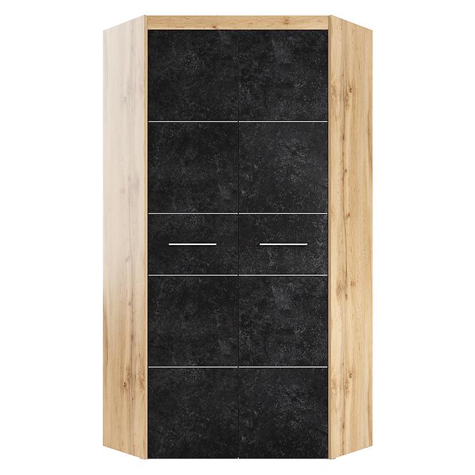 Eckschrank Smart 07 Oak Wotan / Beton