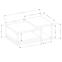 Couchtisch Bora 97 Antracyt/ Eiche Ribbec,2