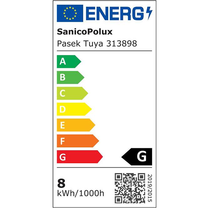 Set POLUX RGB 8W IP65 2M WIFI TUYA