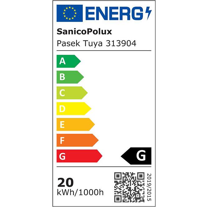 Set Polux RGB 6,5W IP65 2M WIFI Tuya 