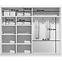 Schrank Elena A9 Craft Gold/ Lacobel Schwarz,2