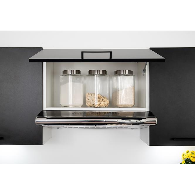 Kuchenziele Tanya W80/56 Schwarz Mat