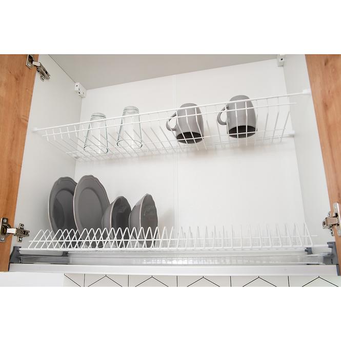 Kuchenziele Emma 260 Eiche Burlington/Grau Platina