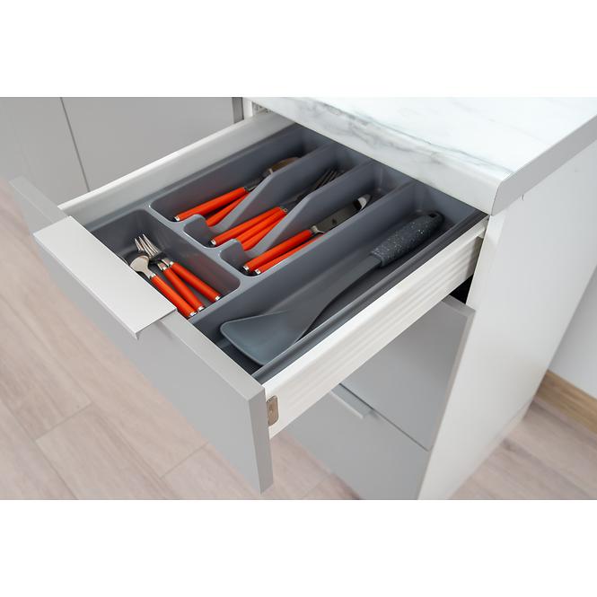 Kuchenziele Emma 260 Eiche Burlington/Grau Platina