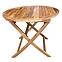 Runder Tisch aus Holz