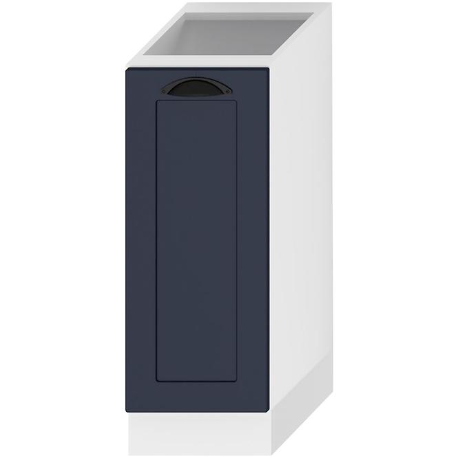 Kuchyňská Skříňka Adele D30 Cargo + Kosz Granát Mat/Bíl