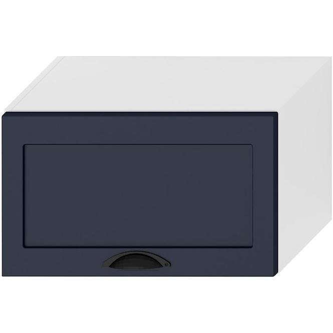 Küchenzeile Adele W60okgr/560 Marineblau Matt/ Weiß
