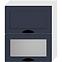 Küchenzeile Adele W60grf/2 Sd Marineblau Matt/ Weiß