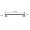 Möbelgriff Chrom Inox Uz-819160-06 Inox (160),3