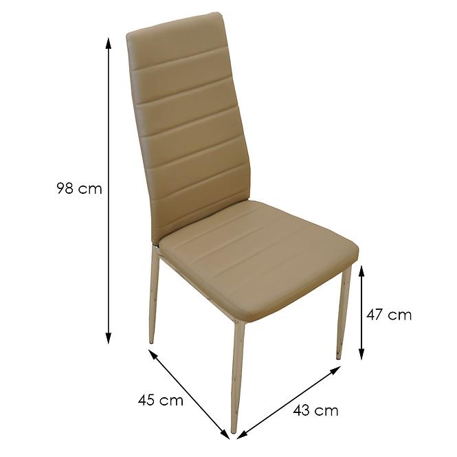 Stuhl KRIS Cappuccino U-18 TC-1002