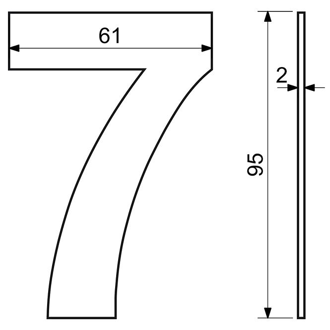 Edelstahl Nummer Schwarz  7 Rn.95l
