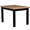 Esszimmer Set Artemida 1+6 St45 140/80 W-114 Eiche Wotan/Schwarz,2