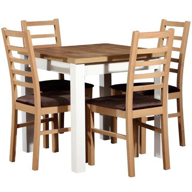 Esszimmer Set Euzebia 1+4 St44 80/80 W-131 Wotan