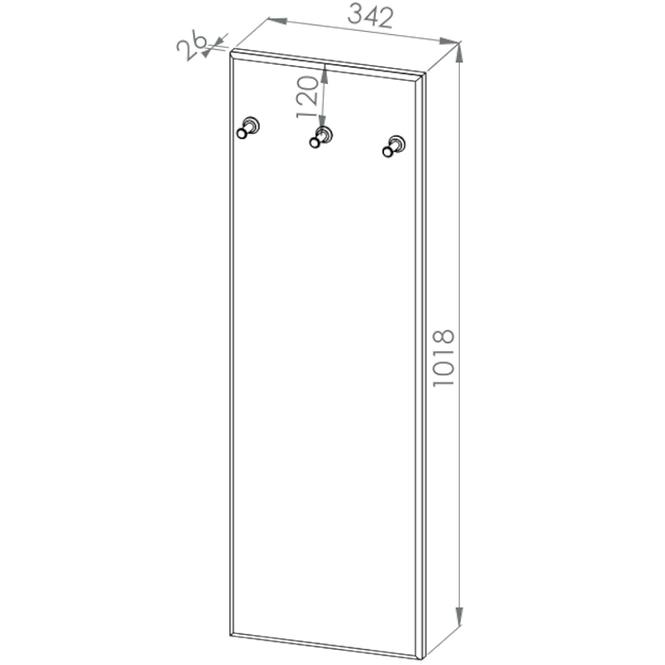 Garderobe Hyga I kiefer
