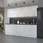 Küchenzeile Lara 80d 3s Bb Mdf  Weiß Glänzend,8