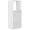 Küchenzeile Lara 60dkpl-162 1f Bb Mdf  Weiß Glänzend