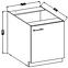Küchenzeile Lara 60d 1f Bb Mdf Cappuccino Glänzend,2