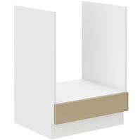 Küchenzeile Lara 60d Gaz Bb Mdf Cappuccino Glänzend