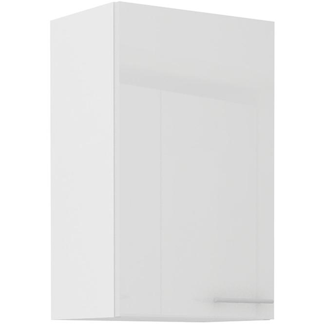 Küchenzeile Lara 45g-72 1f Mdf  Weiß Glänzend